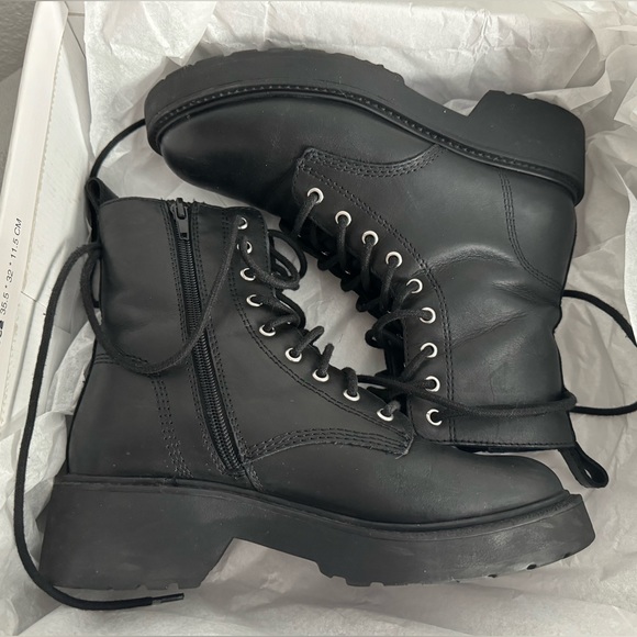 Steve Madden Tornado Combat Boots - Picture 6 of 6